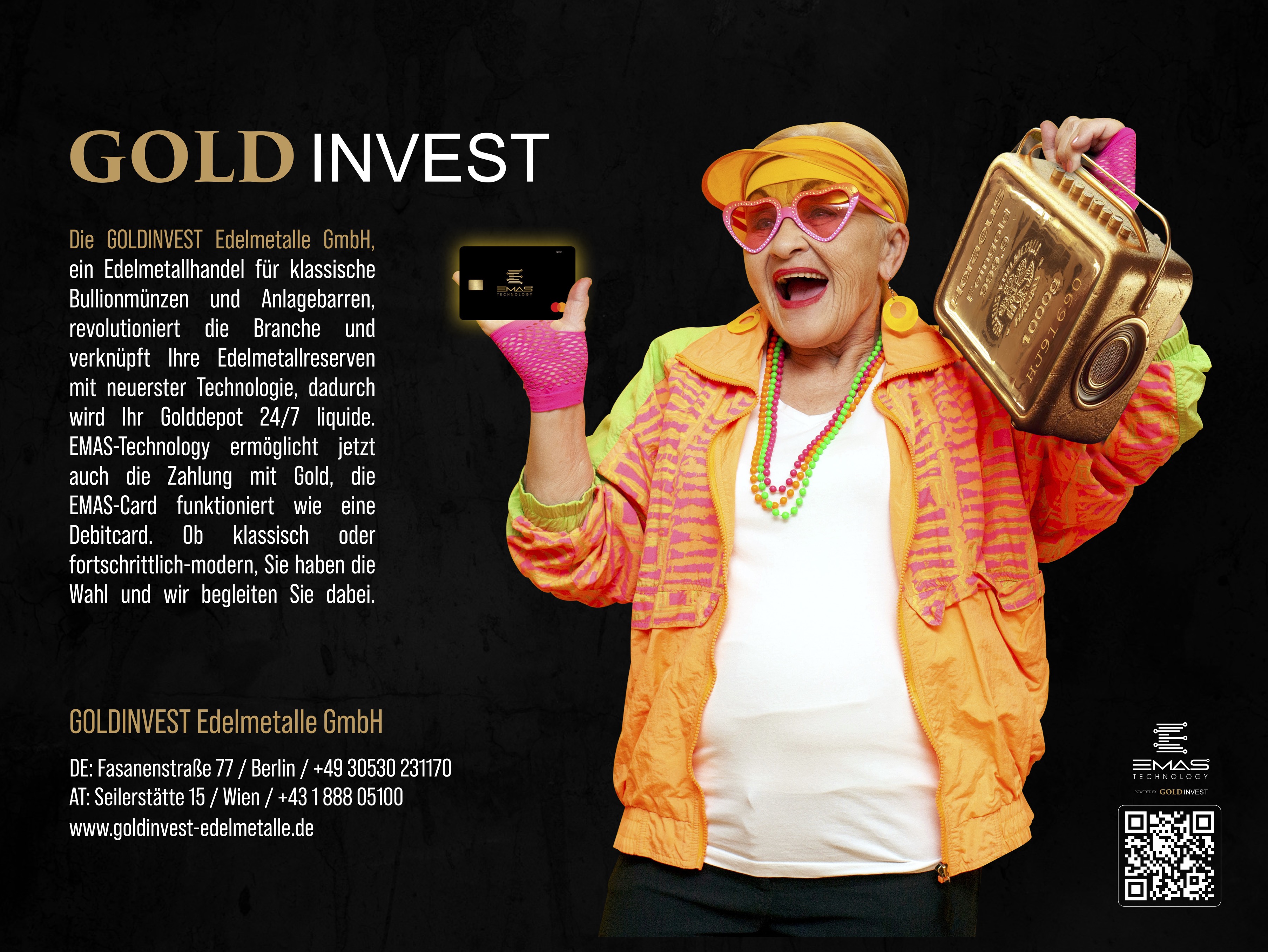 EMAS Gold Finanz-App