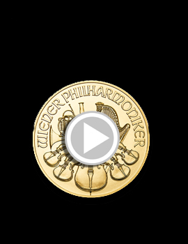 Gold Wiener Philharmoniker 1/10 Unze