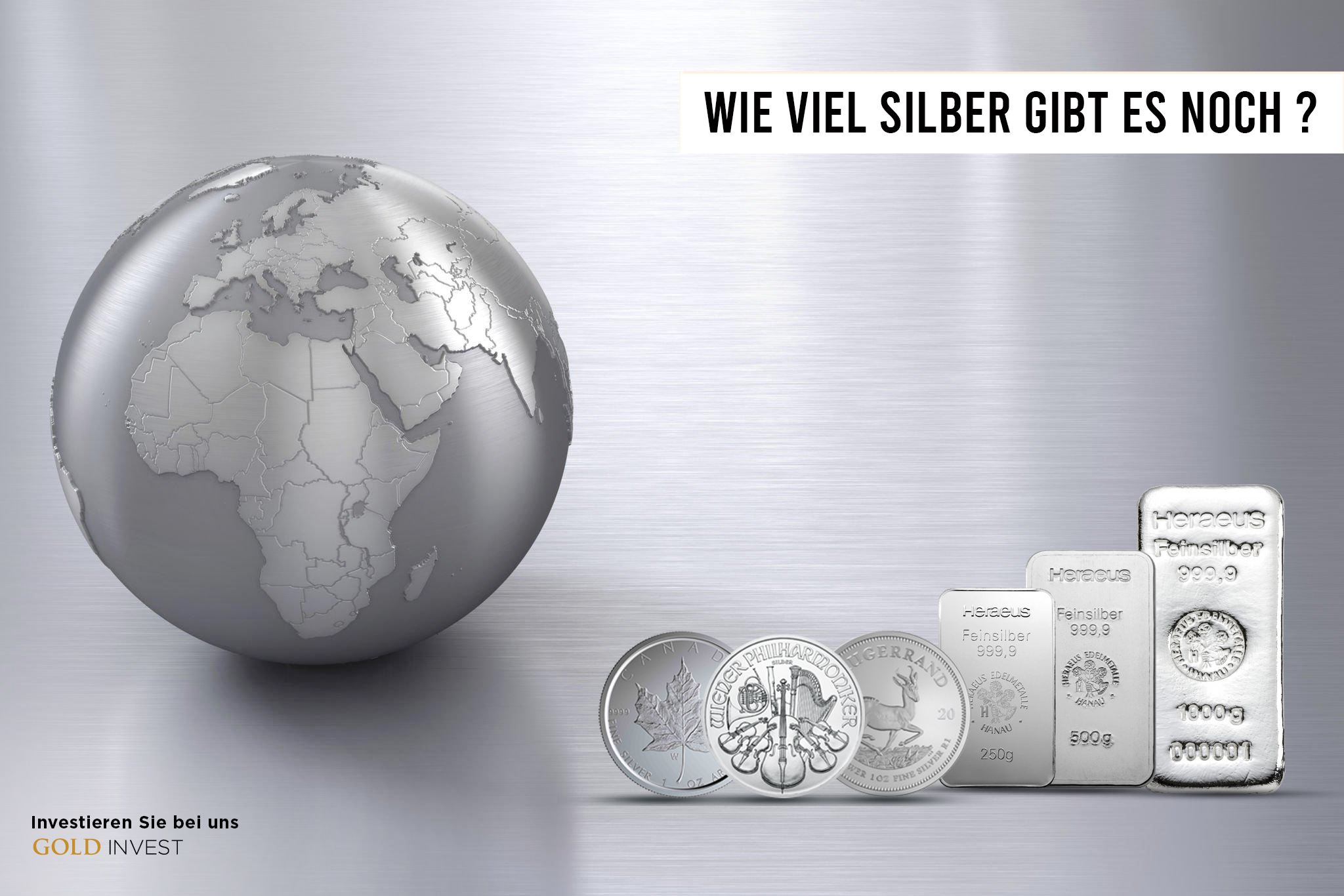 Wie viel Silber gibt es noch ?