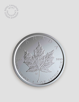 1 Unze Silber Maple Leaf – Royal Canadian Mint