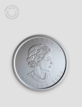 1 Unze Silber Maple Leaf – Royal Canadian Mint