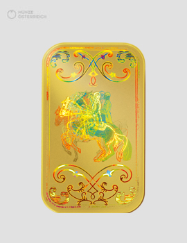 1g Goldbarren Kinebar – Münze Österreich