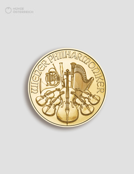 1/10 Unze Gold Wiener Philharmoniker – Münze Österreich