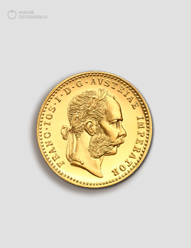 1 Dukat Gold Einfach Neuprägung – Münze Österreich