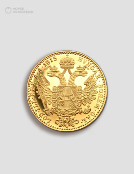 1 Dukat Gold Einfach Neuprägung – Münze Österreich