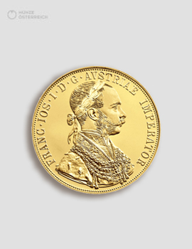 4 Dukaten Gold Neuprägung – Münze Österreich