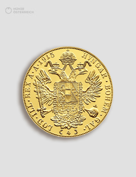 4 Dukaten Gold Neuprägung – Münze Österreich