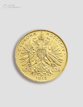 100 Kronen Gold – Münze Österreich