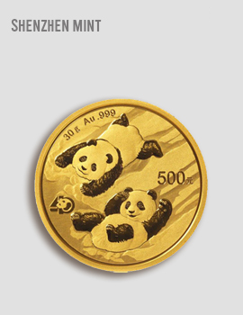 30g Gold China Panda 2022 – China Mint