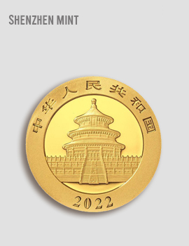 30g Gold China Panda 2022 – China Mint