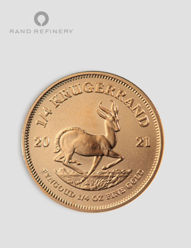 1/4 Unze Gold Krugerrand – South African Mint