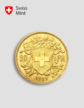 20 Franken Gold Vreneli – Swiss Mint