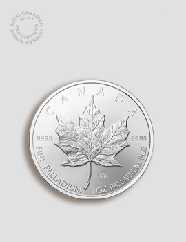 1 Unze Palladium Maple Leaf – Royal Canadian Mint